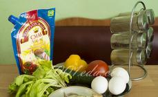 Salata od pilećih prsa - jednostavan i ukusan recept Srdačna salata od pilećih prsa