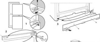 Как самостоятельно перевесить дверь холодильника