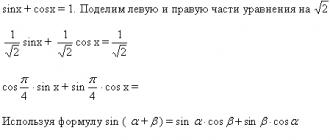 Методи розв'язання тригонометричних рівнянь