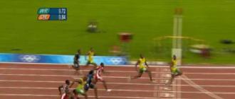 The 100m world record could have been better.